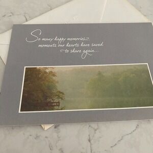Hallmark Visions 'Remembering with You‎ Today' Friendship Message Greeting Card
